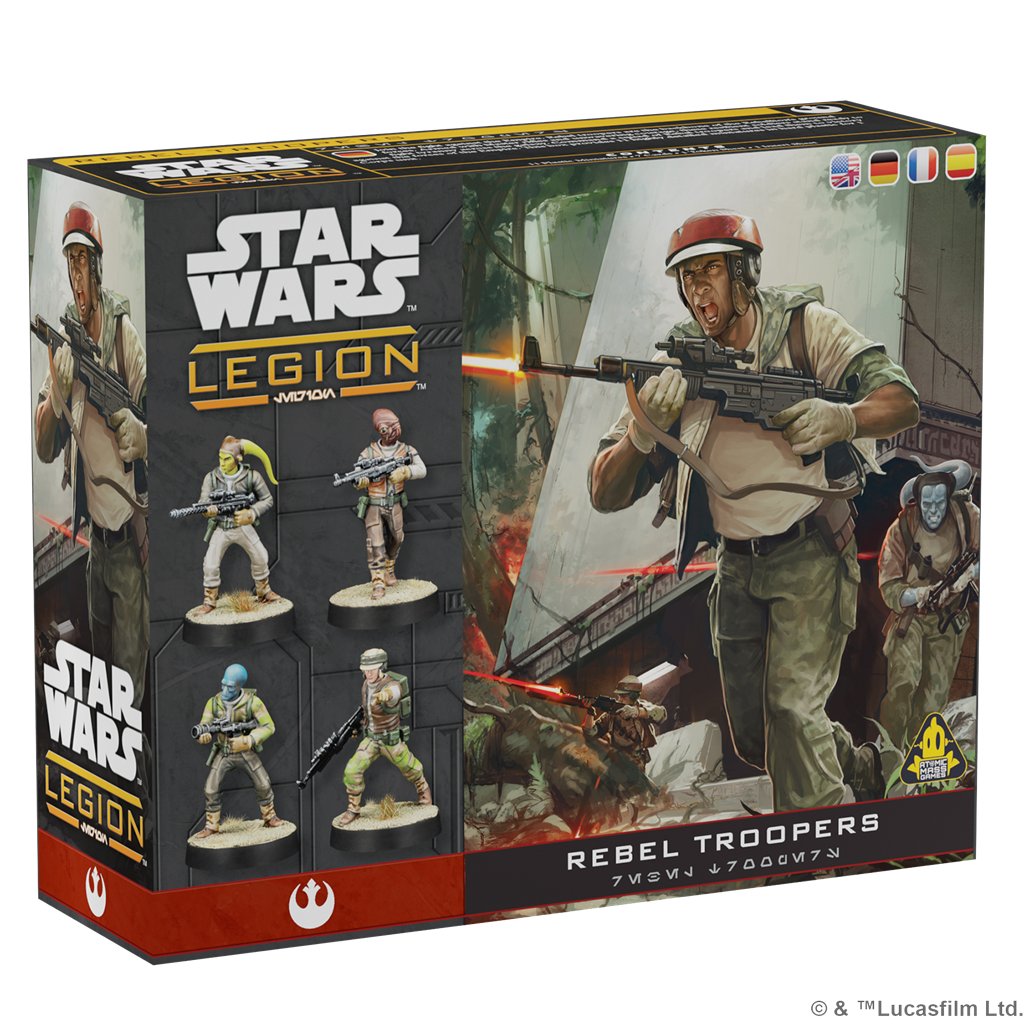 SW Legión: Rebel Troopers - Juego de Miniaturas - Frikibase.com