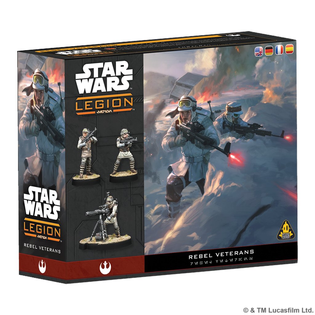 SW Legión: Rebel Veterans - Juego de Miniaturas - Frikibase.com