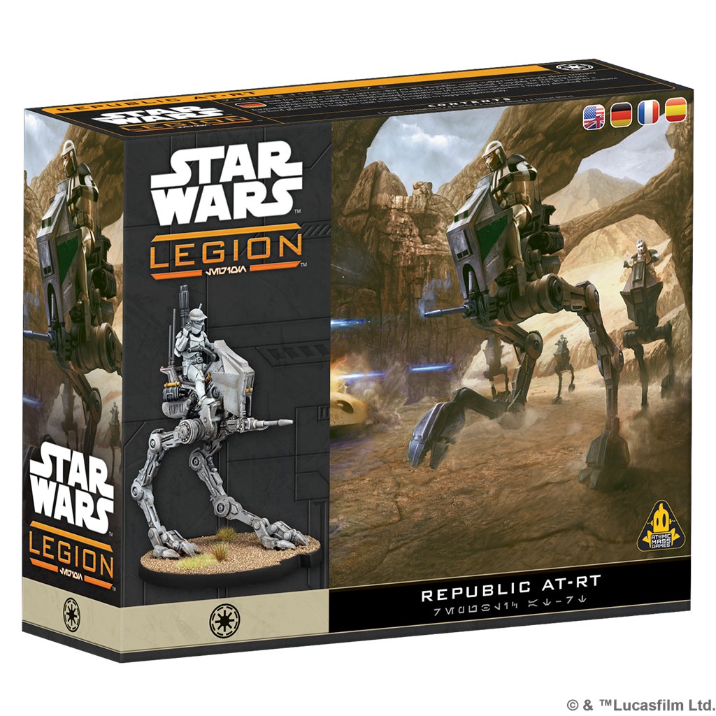 SW Legión: Republic AT-RT - Juego de Miniaturas - Frikibase.com