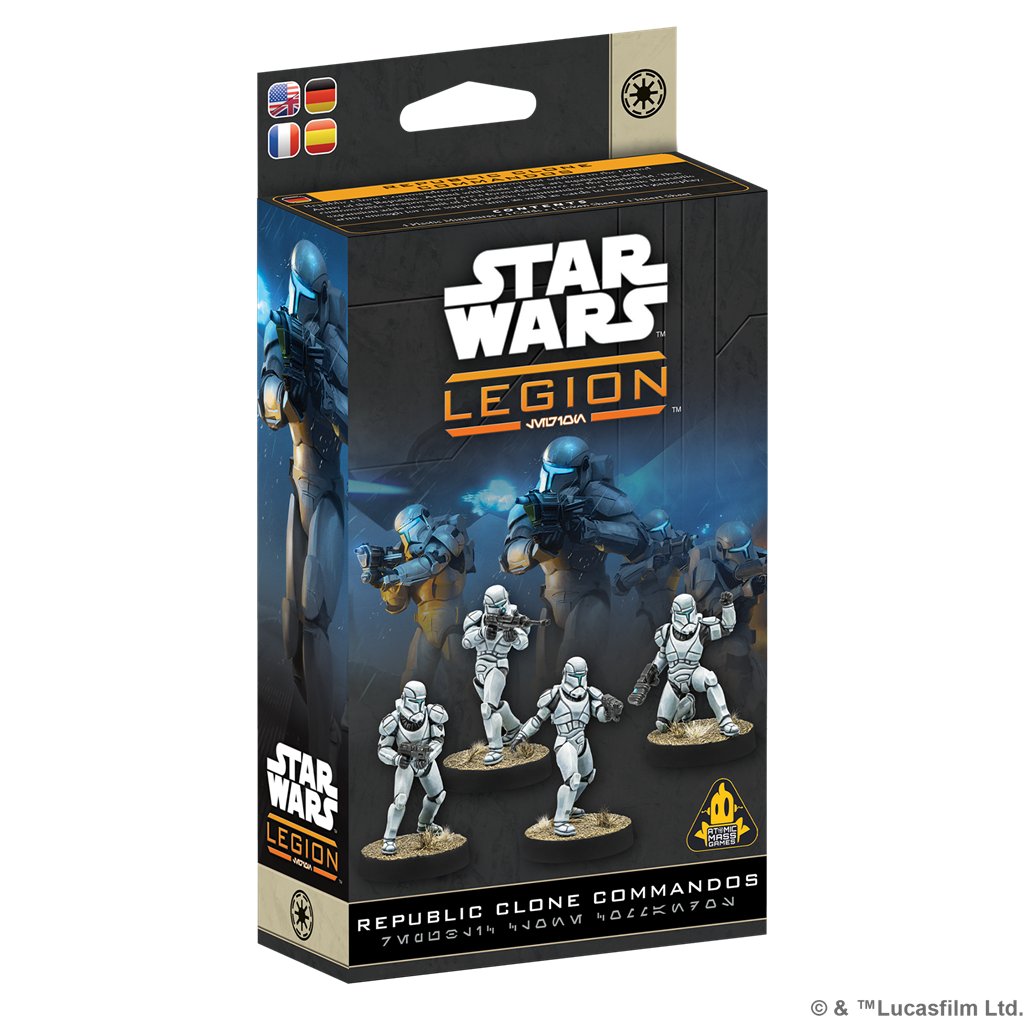 SW Legión: Republic Clone Commandos - Juego de Miniaturas - Frikibase.com