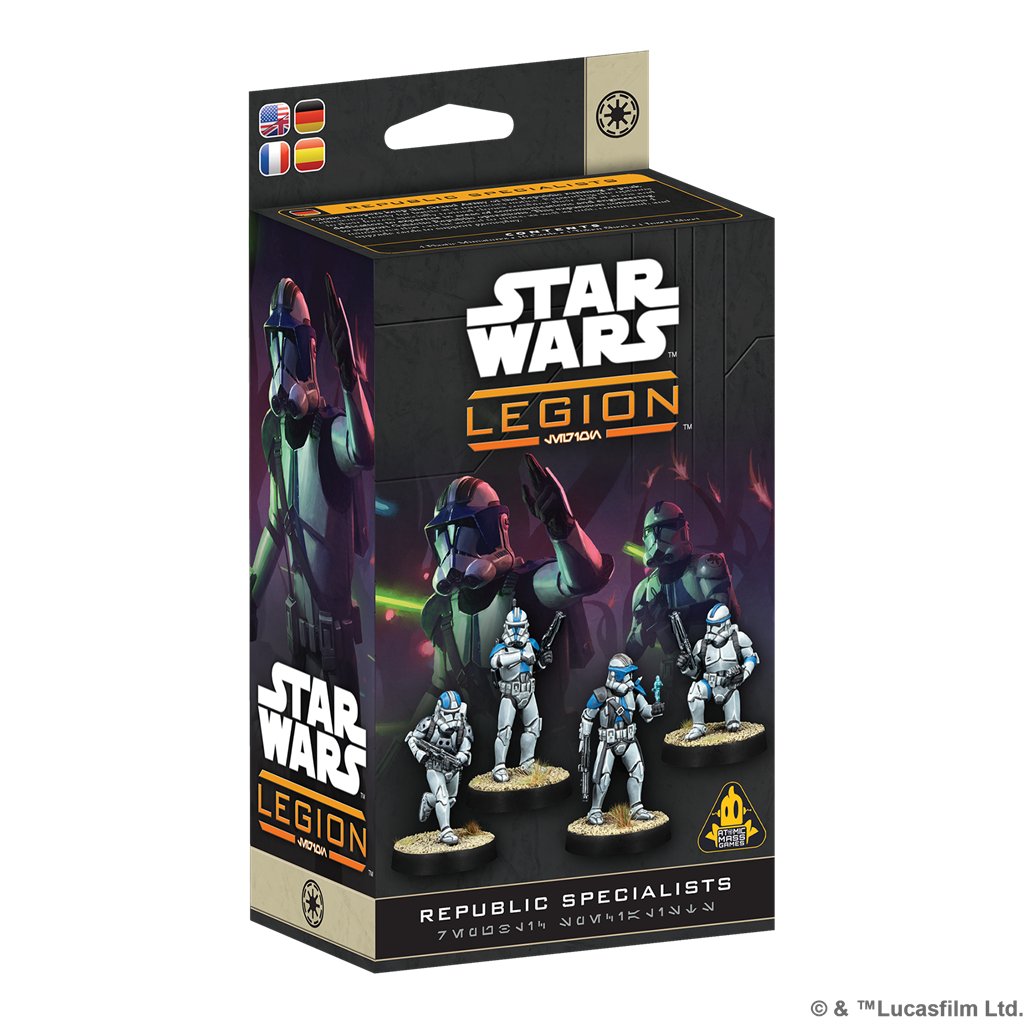 SW Legión: Republic Specialists - Juego de Miniaturas - Frikibase.com