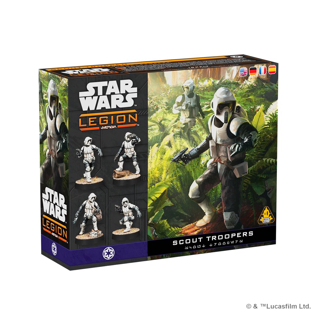 SW Legión: Scout Troopers - Juego de Miniaturas - Frikibase.com
