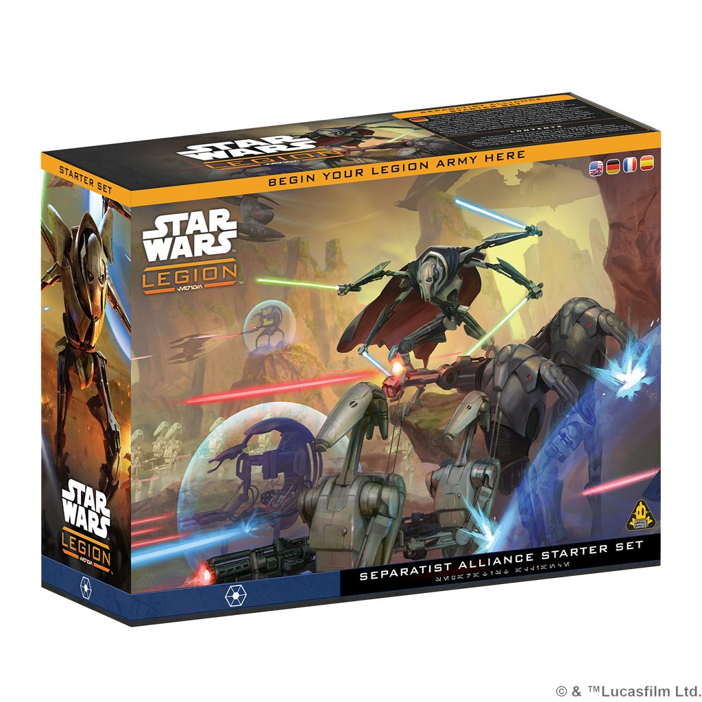 SW Legión: Separatist Alliance Starter Set - Juego de Miniaturas - Frikibase.com