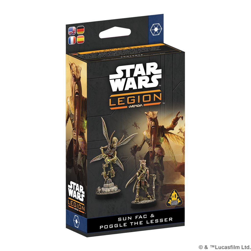 SW Legión: Sun Fac & Poggle the Lesser - Juego de Miniaturas - Frikibase.com