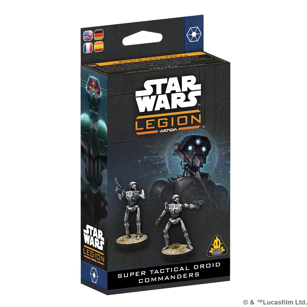 SW Legión: Super Tactical Droid Commanders - Juego de Miniaturas - Frikibase.com