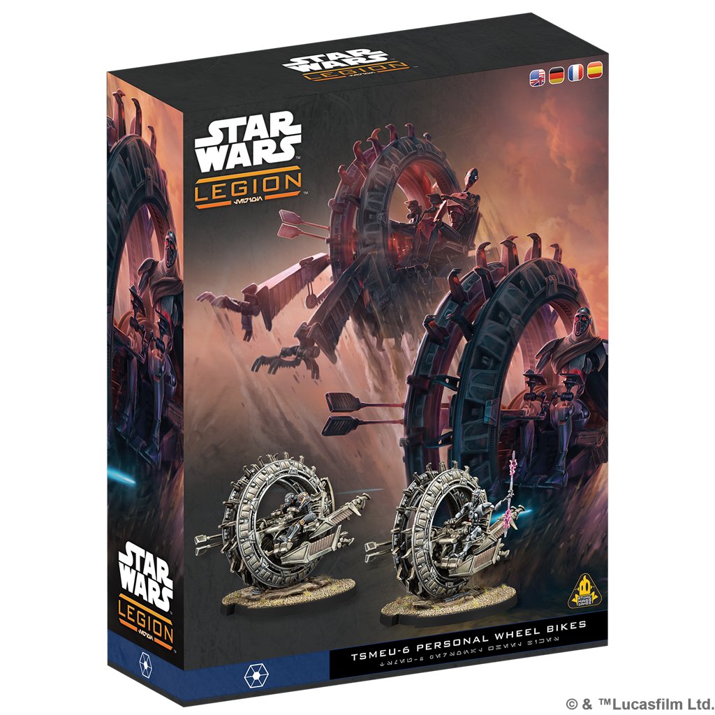 SW Legión: TSMEU-6 Personal Wheel Bikes - Juego de Miniaturas - Frikibase.com