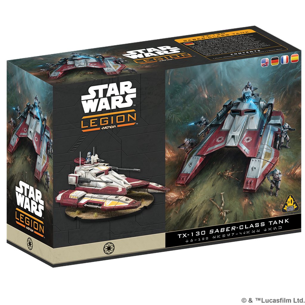 SW Legión: TX-130 Saber Tank - Juego de Miniaturas - Frikibase.com