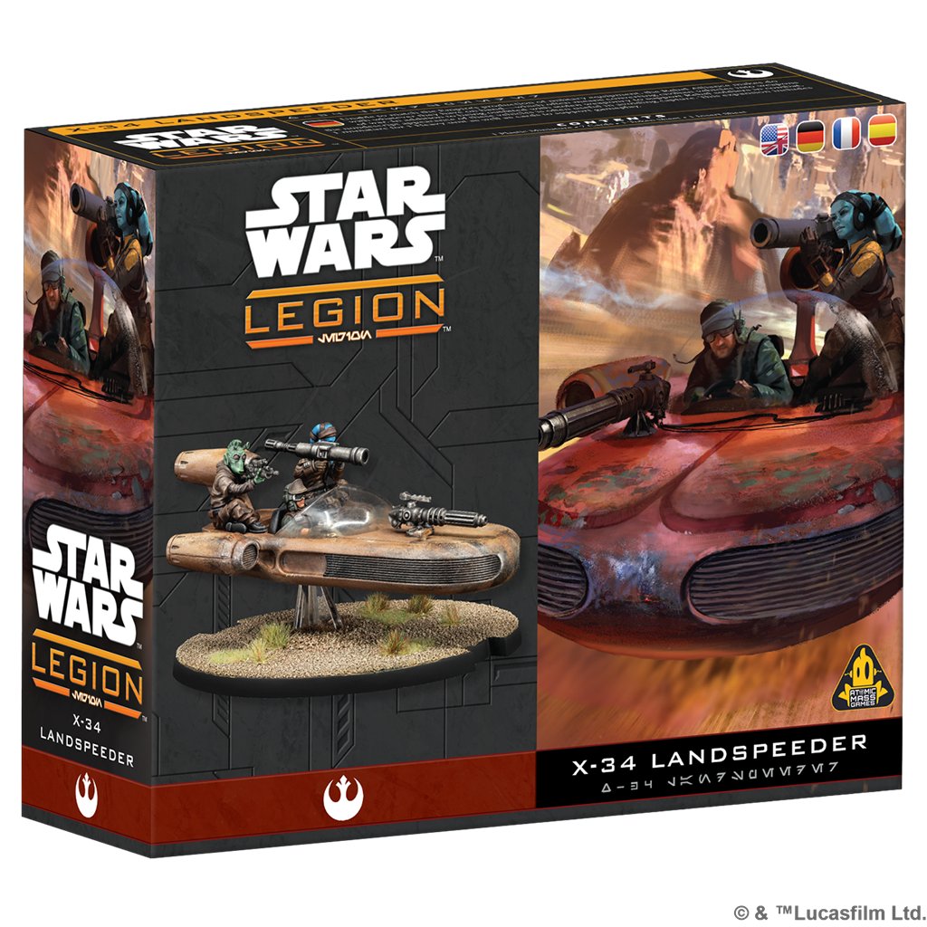 SW Legión: X-34 Landspeeder - Juego de Miniaturas - Frikibase.com