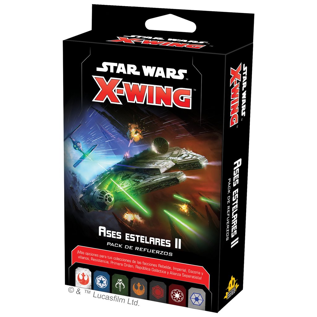 SW X-Wing: Ases Estelares II Pack de refuerzos - Juego de Miniaturas - Frikibase.com