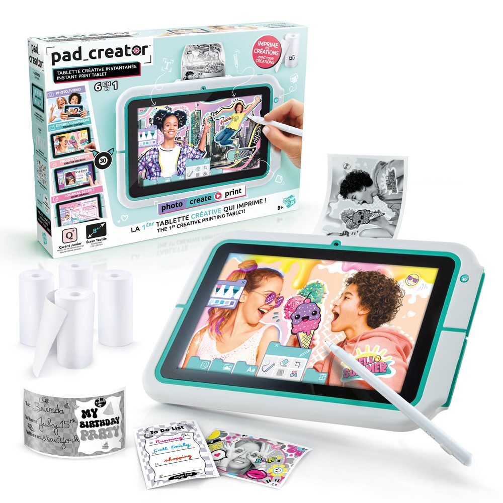 Tablet creativa infantil impresora integrada Photo Creator - Frikibase.com