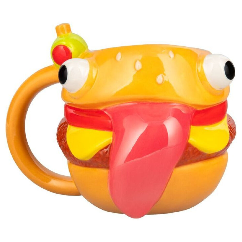 Taza 3D Durrr Burguer Fortnite 450ml - Frikibase.com