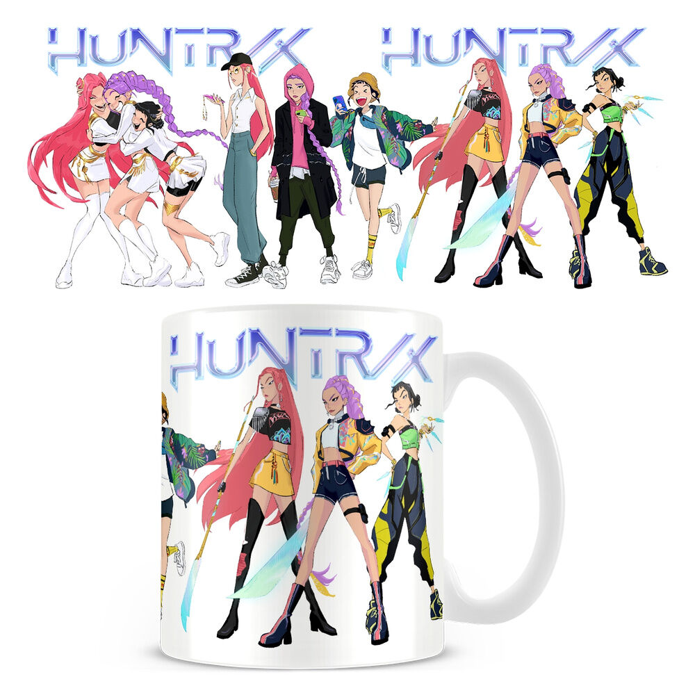 Taza Huntrix KPop Demon Hunters 325ml - Frikibase.com