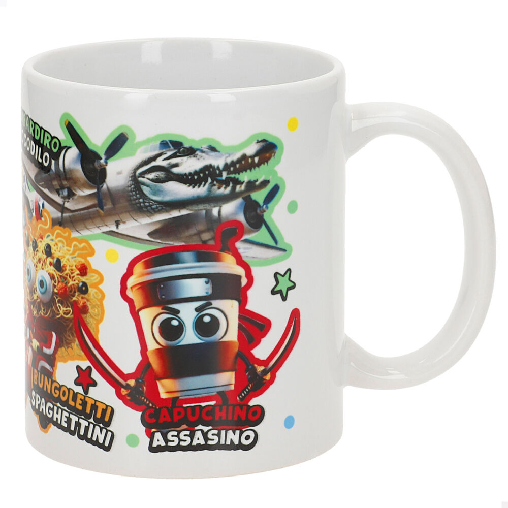 Taza Italian Brainrot 325ml - Frikibase.com