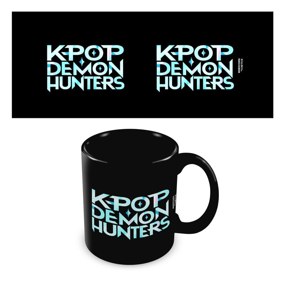 Taza Logo KPop Demon Hunters 325ml - Frikibase.com