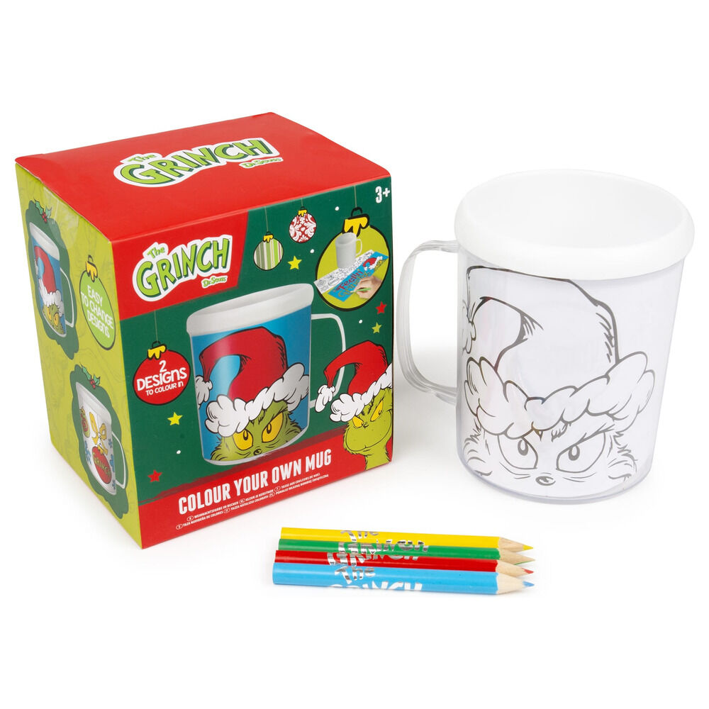 Taza pintar El Grinch - Frikibase.com