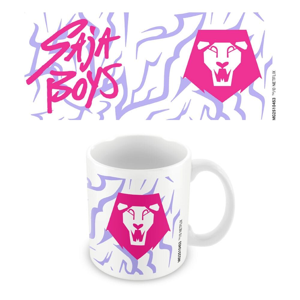 Taza Saja Boys KPop Demon Hunters 325ml - Frikibase.com
