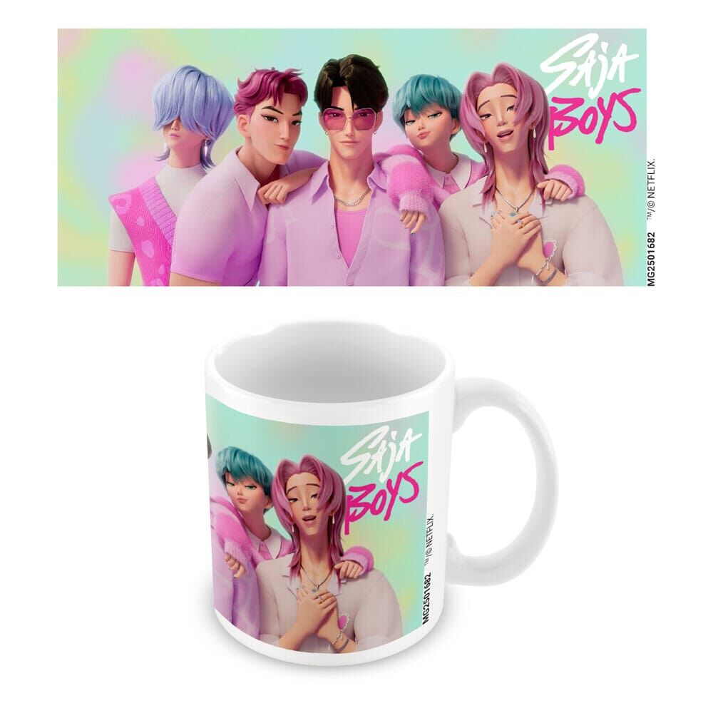 Taza Saja Boys KPop Demon Hunters 325ml - Frikibase.com