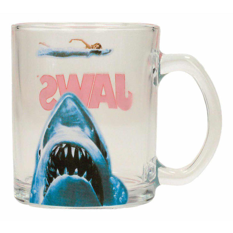Taza transparente Tiburon Jaws - Frikibase.com