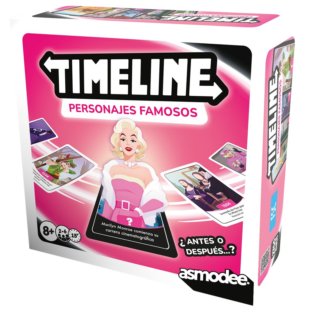 Timeline Personajes famosos - Juego de Cartas - Frikibase.com