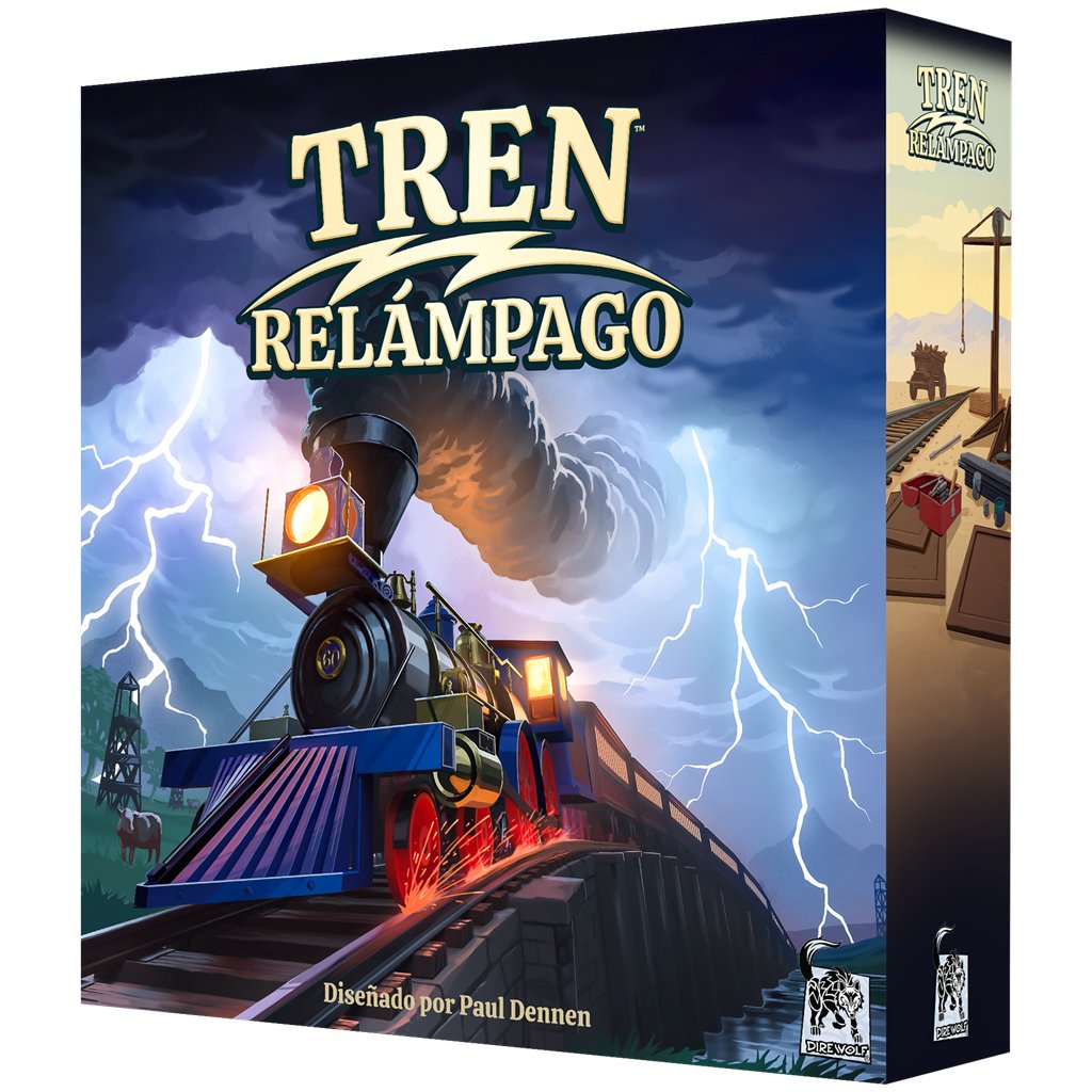 Tren Relámpago - Juego de tablero - Frikibase.com