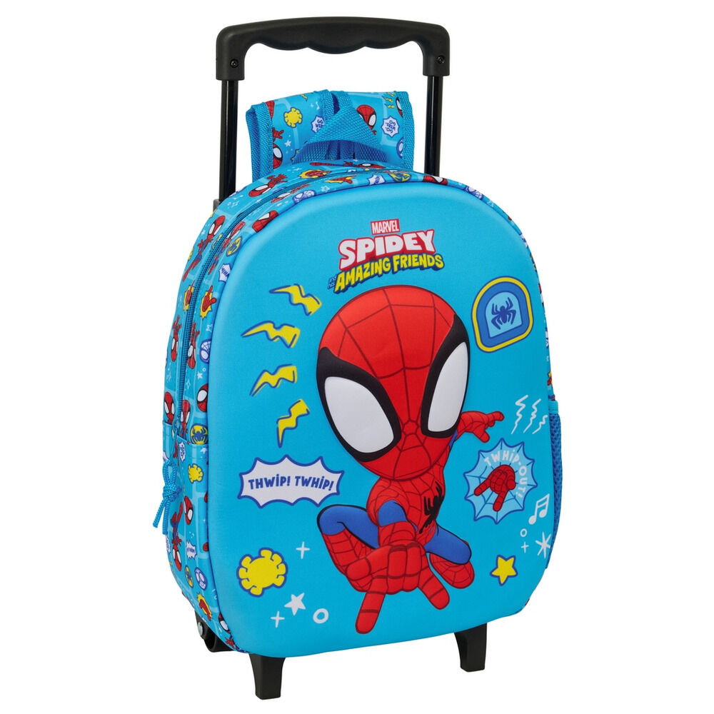 Trolley 3D Spidey Marvel 33cm - Frikibase.com
