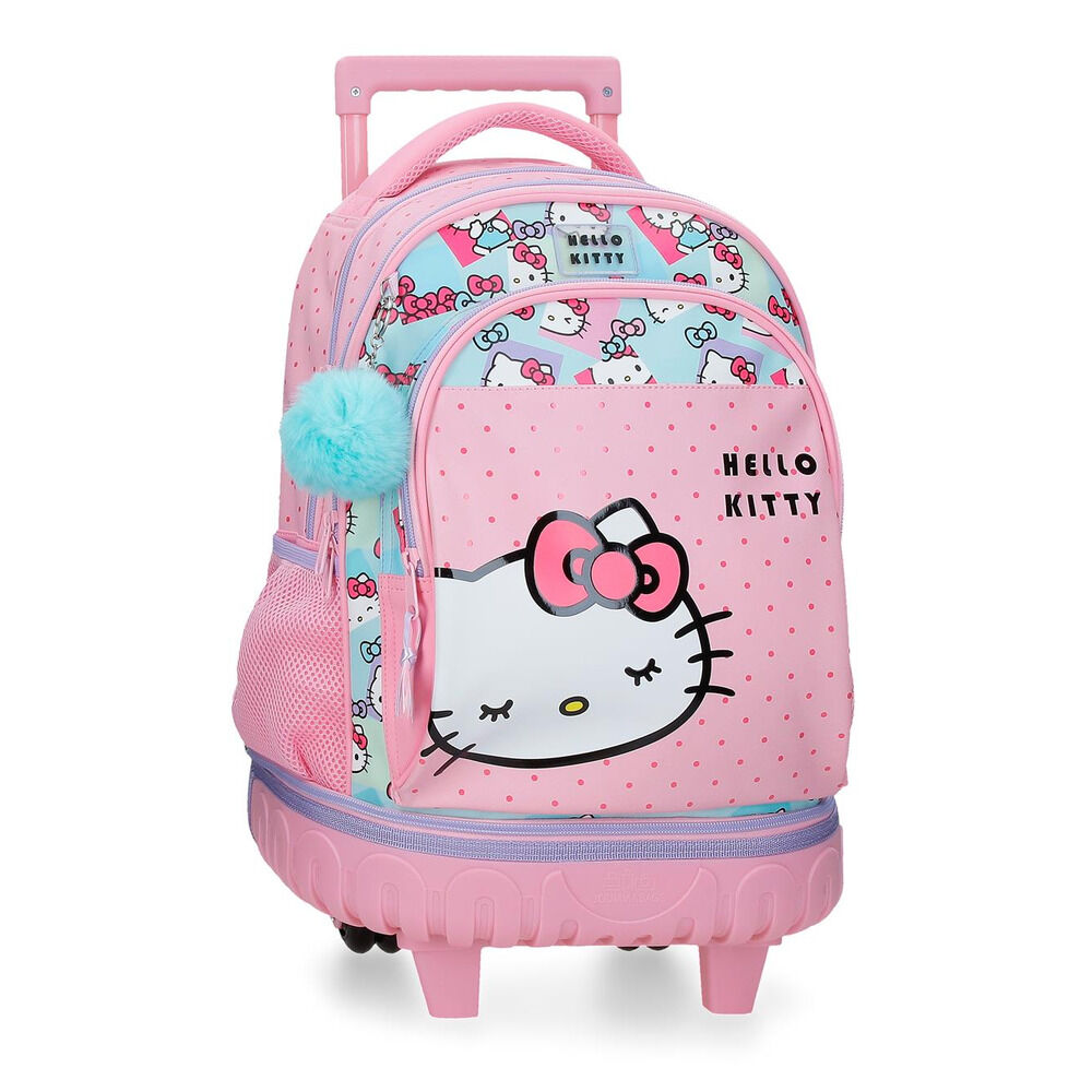 Trolley compact Bows Hello Kitty extraible 43cm - Frikibase.com