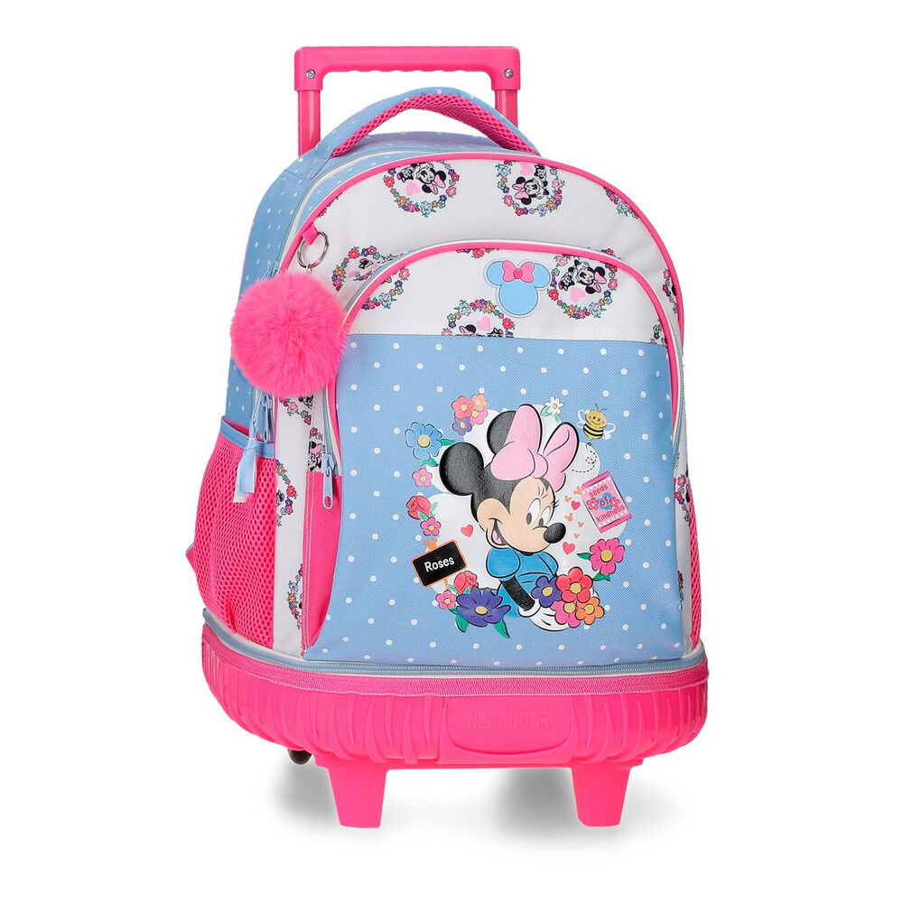 Trolley compact Flowers Minnie Disney extraible 43cm - Frikibase.com