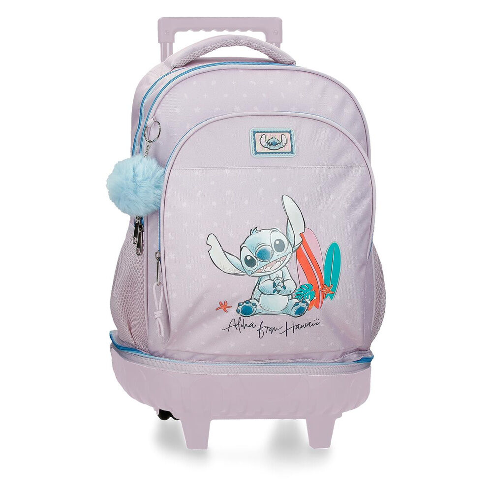 Trolley compact From Hawaii Stitch Disney extraible 43cm - Frikibase.com