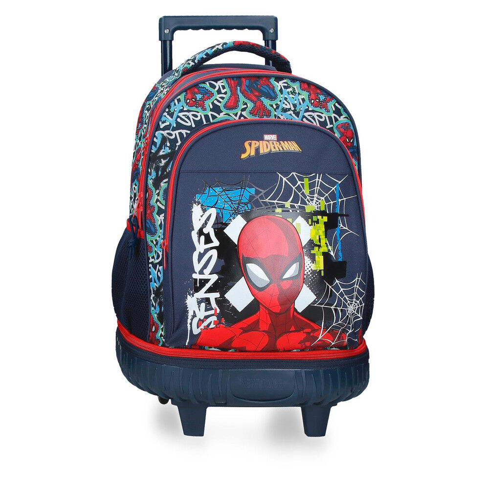 Trolley compact Graffity Spiderman Marvel extraible 43cm - Frikibase.com