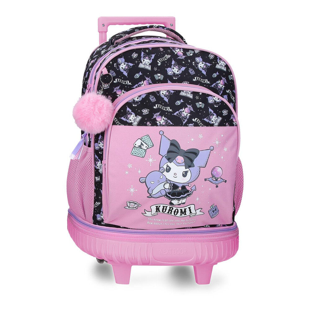 Trolley compact Telling Kuromi Hello Kitty extraible 43cm - Frikibase.com
