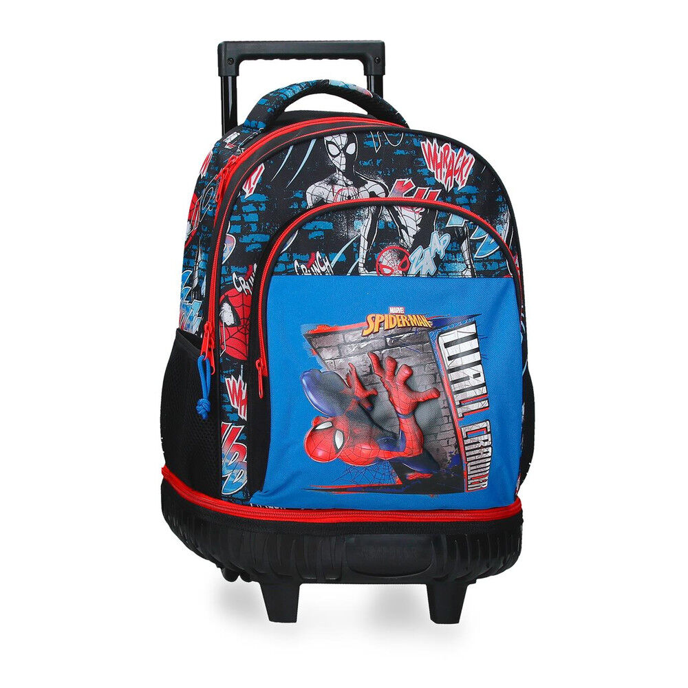Trolley compact Wall Crawler Spiderman Marvel extraible 43cm - Frikibase.com
