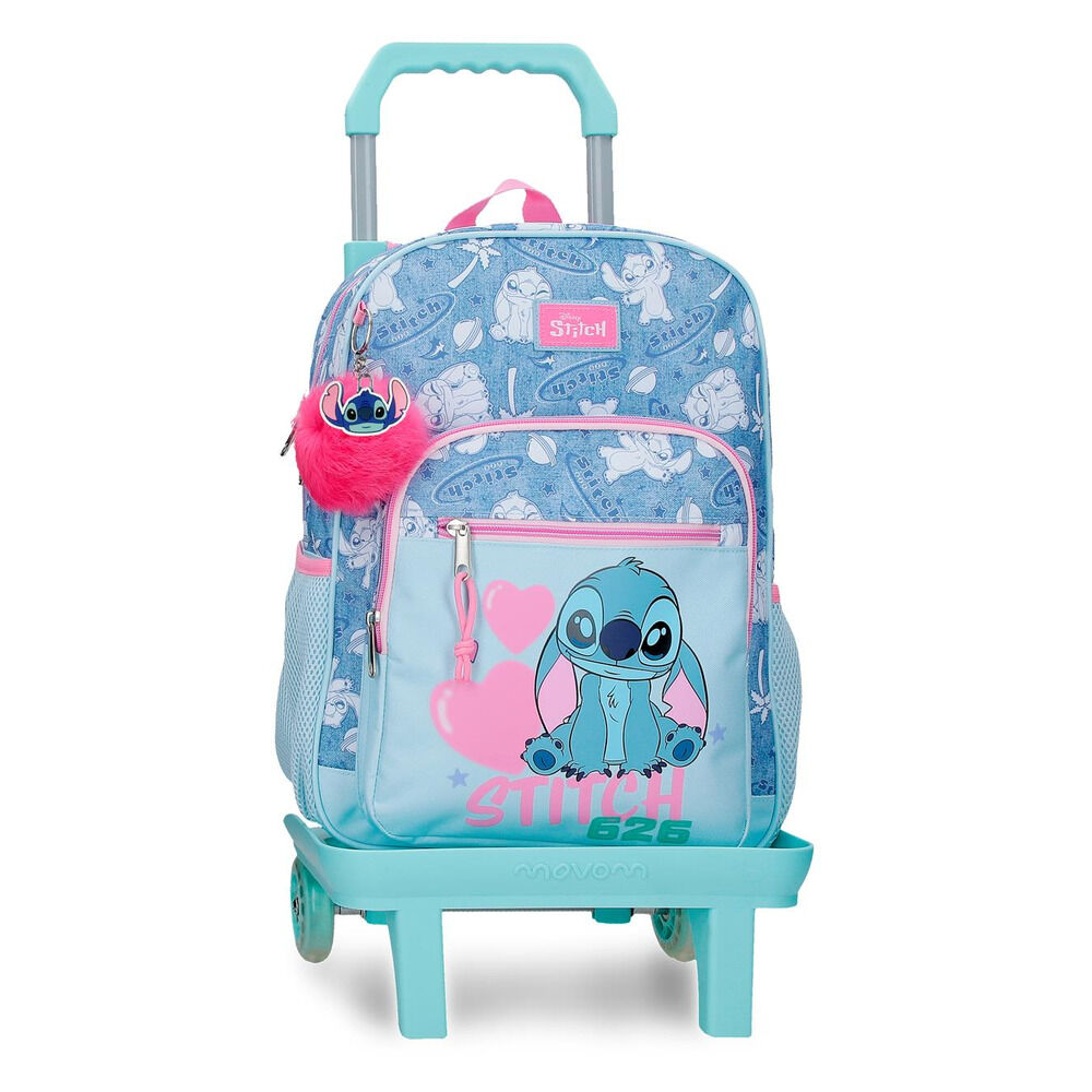 Trolley Hearts Stitch Disney 38cm - Frikibase.com