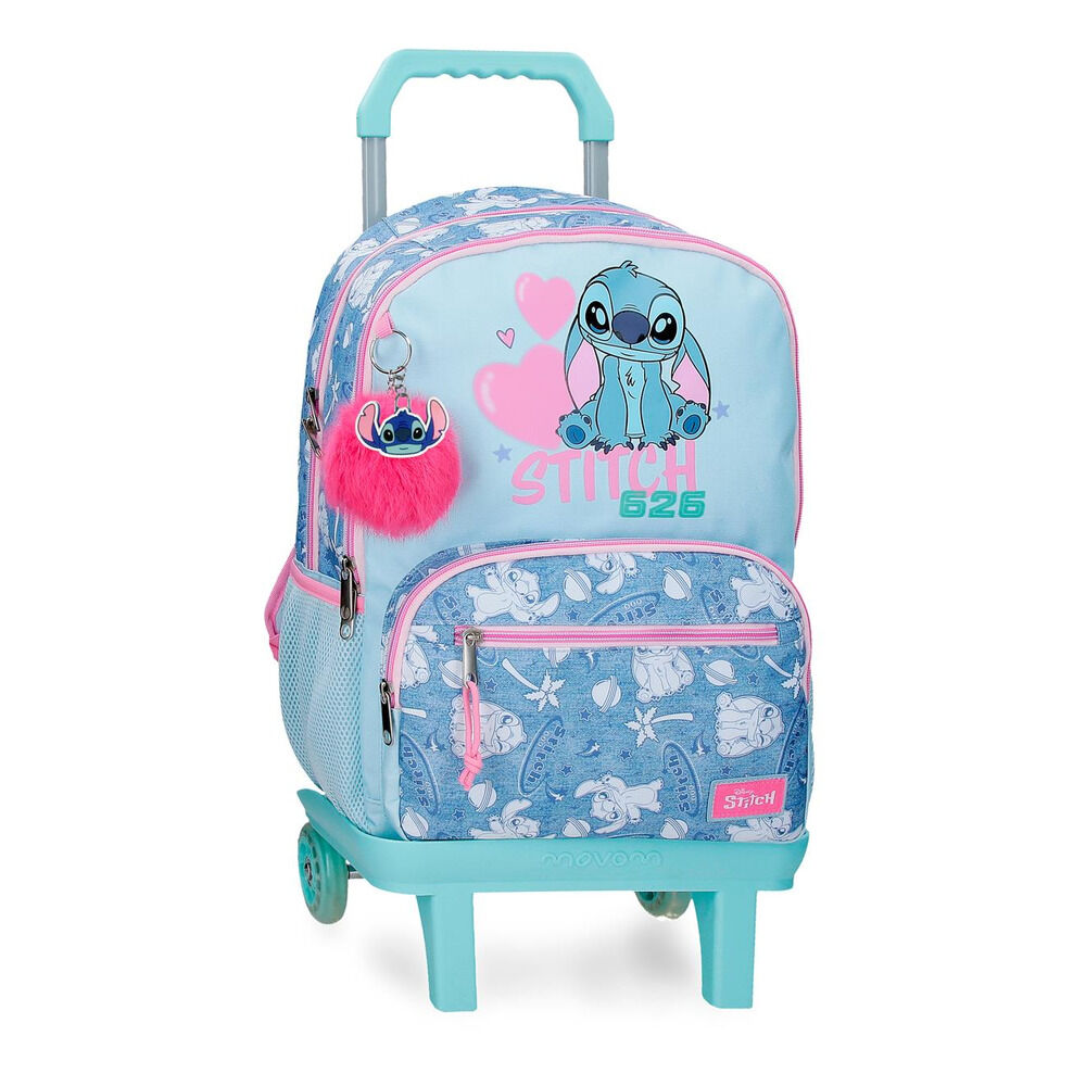 Trolley Hearts Stitch Disney 44cm - Frikibase.com