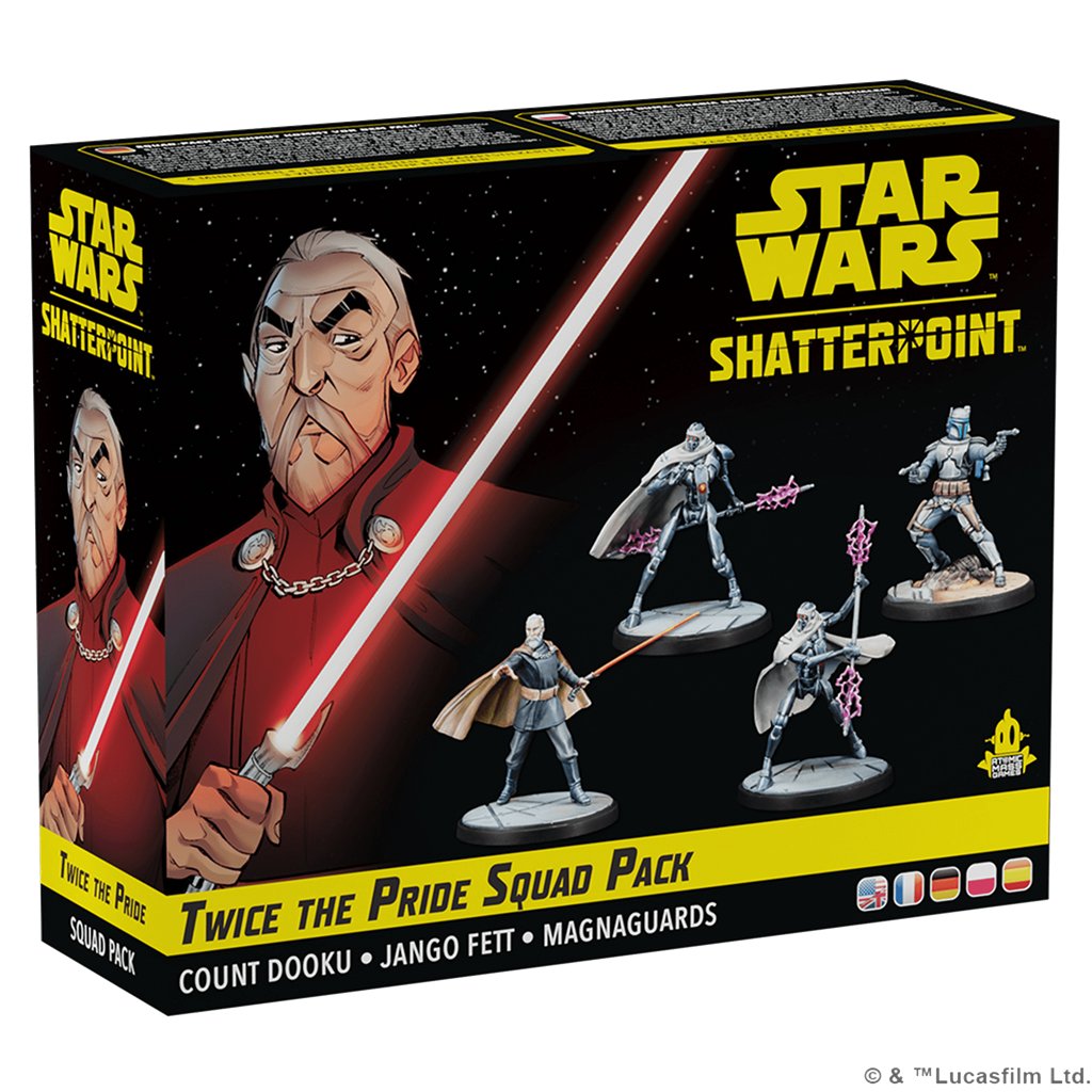 Twice the Pride Count Dooku Squad Pack - Juego de Miniaturas - Frikibase.com
