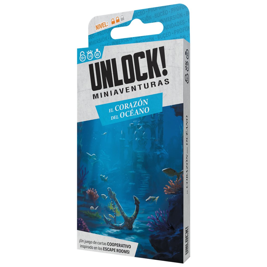 Unlock! Mini El corazón del océano - Juego de Cartas - Frikibase.com
