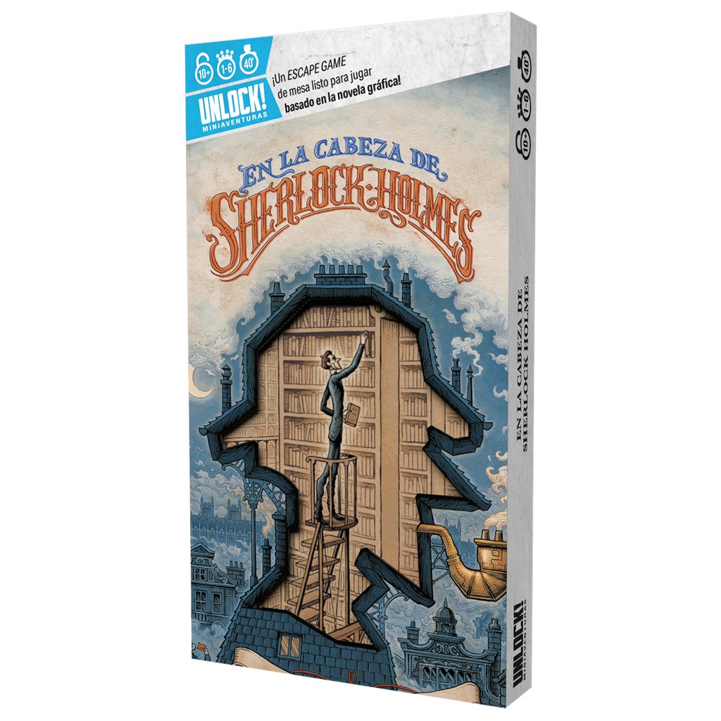 Unlock! Mini En la cabeza de Sherlock Holmes - Juego de Cartas - Frikibase.com