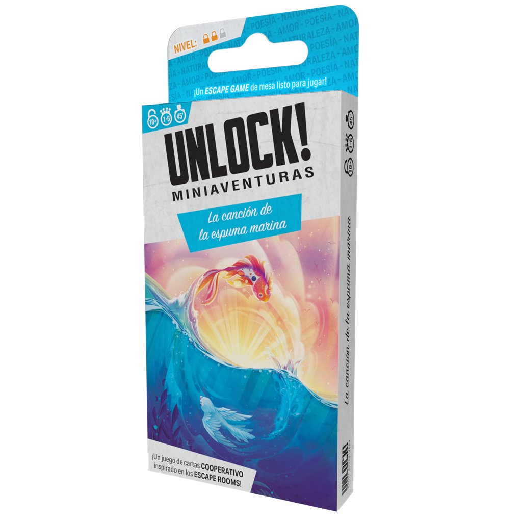 Unlock! Mini La canción de la espuma marina - Juego de Cartas - Frikibase.com