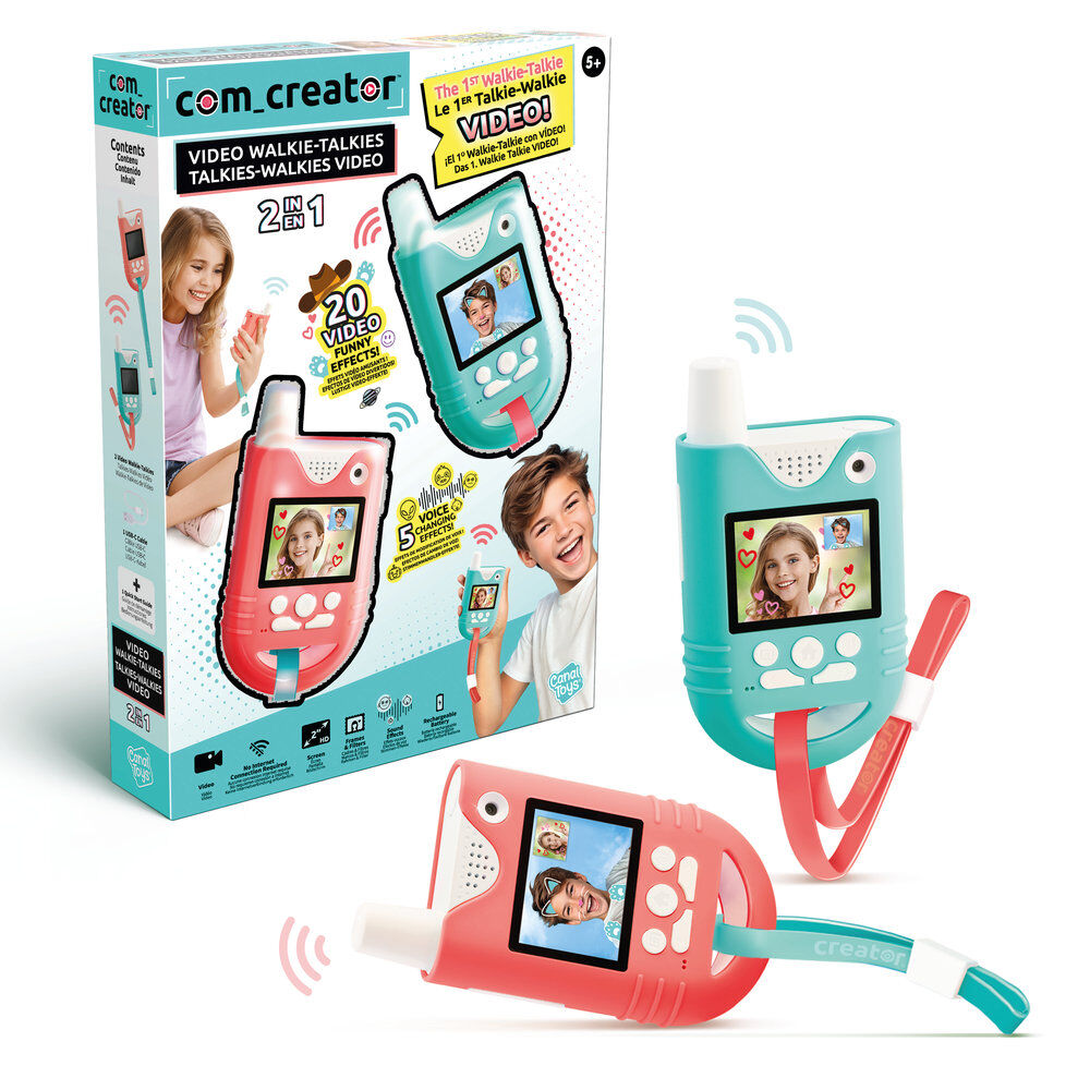 Walkie talkies video pantalla LCD Photo Creator - Frikibase.com