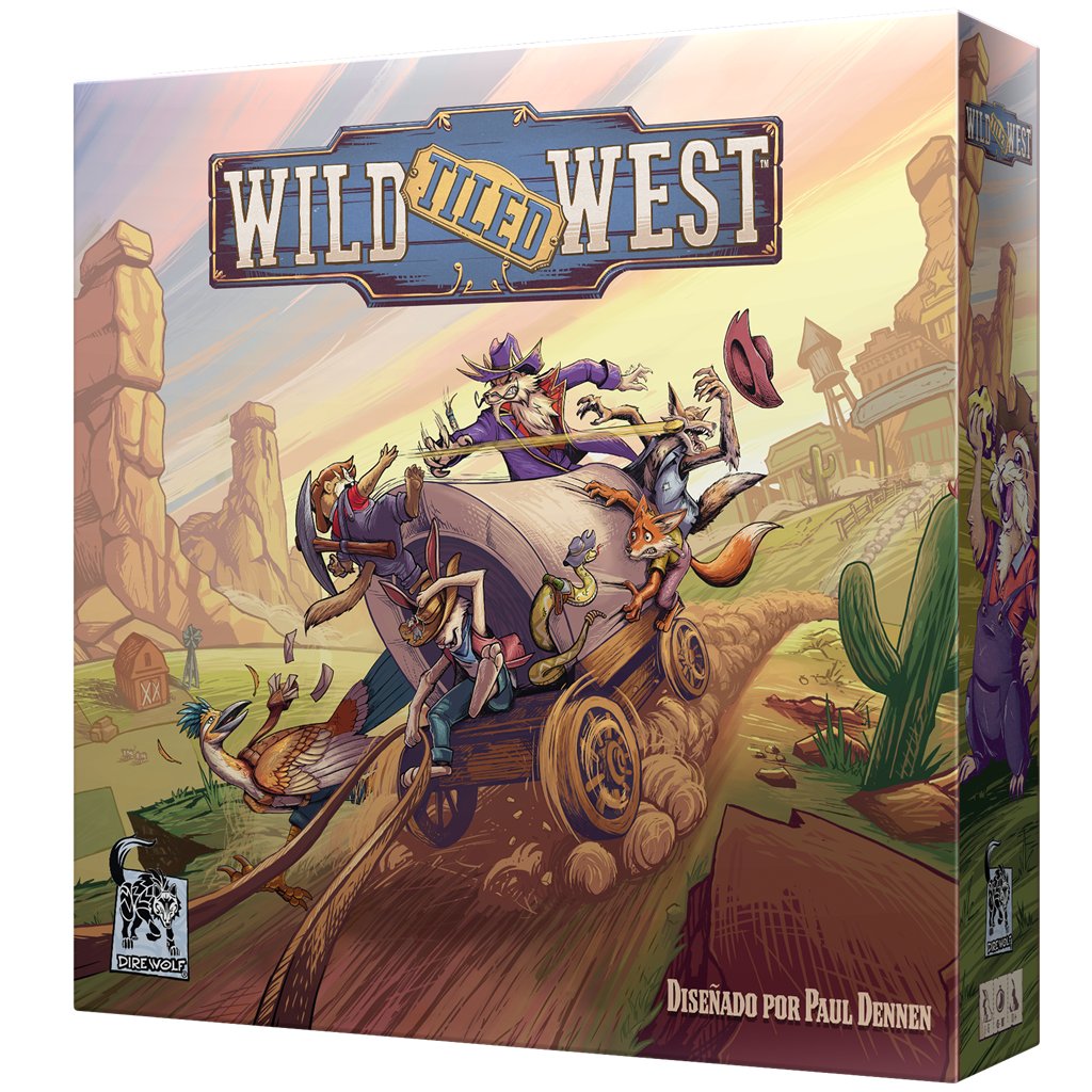 Wild Tiled West - Juego de tablero - Frikibase.com