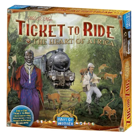 ¡Aventureros al Tren! El Corazón de África - Juego de tablero - Frikibase.com