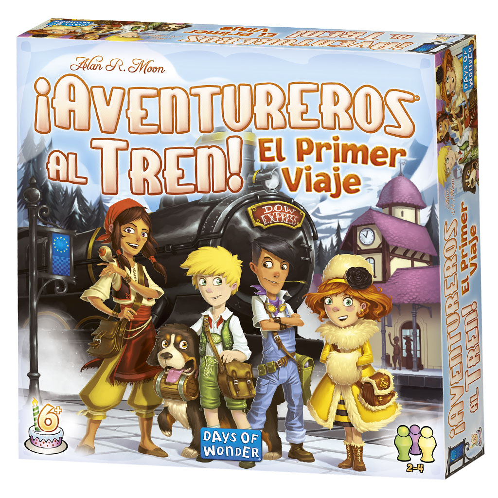 ¡Aventureros al Tren! El Primer Viaje - Juego de tablero - Frikibase.com