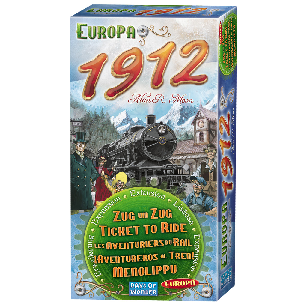 ¡Aventureros al Tren! Europa 1912 - Juego de tablero - Frikibase.com