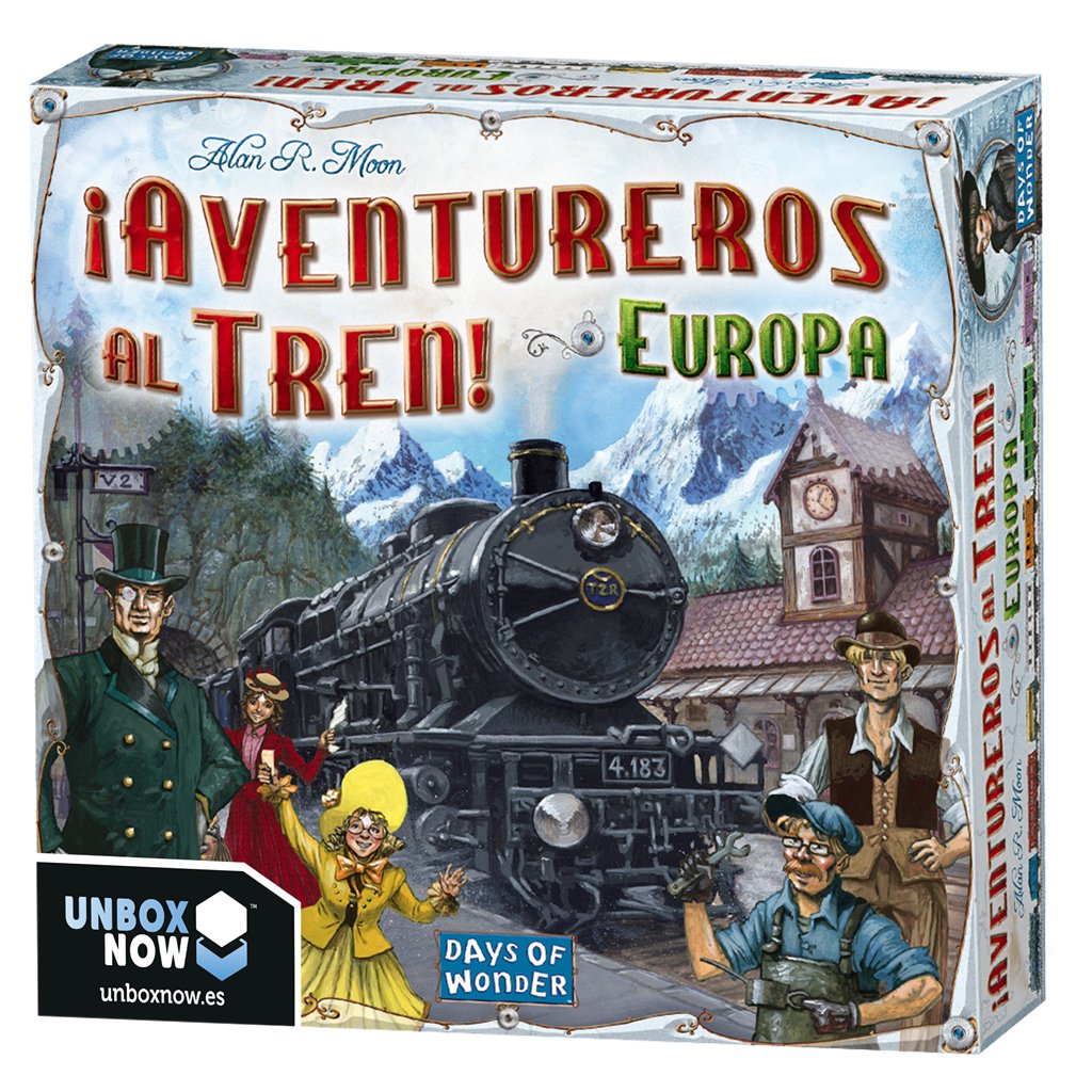 ¡Aventureros al Tren! Europa - Juego de tablero - Frikibase.com