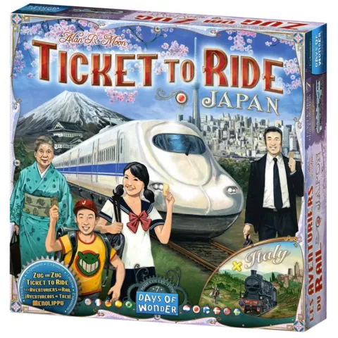 ¡Aventureros al Tren! Italia & Japón - Juego de tablero - Frikibase.com