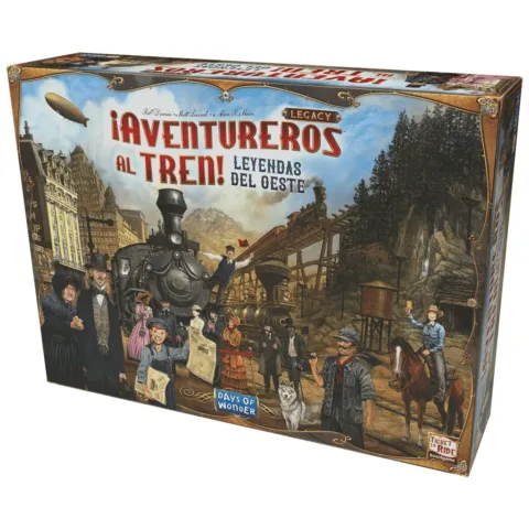 ¡Aventureros al Tren! Legacy Leyendas del Oeste - Juego de tablero - Frikibase.com