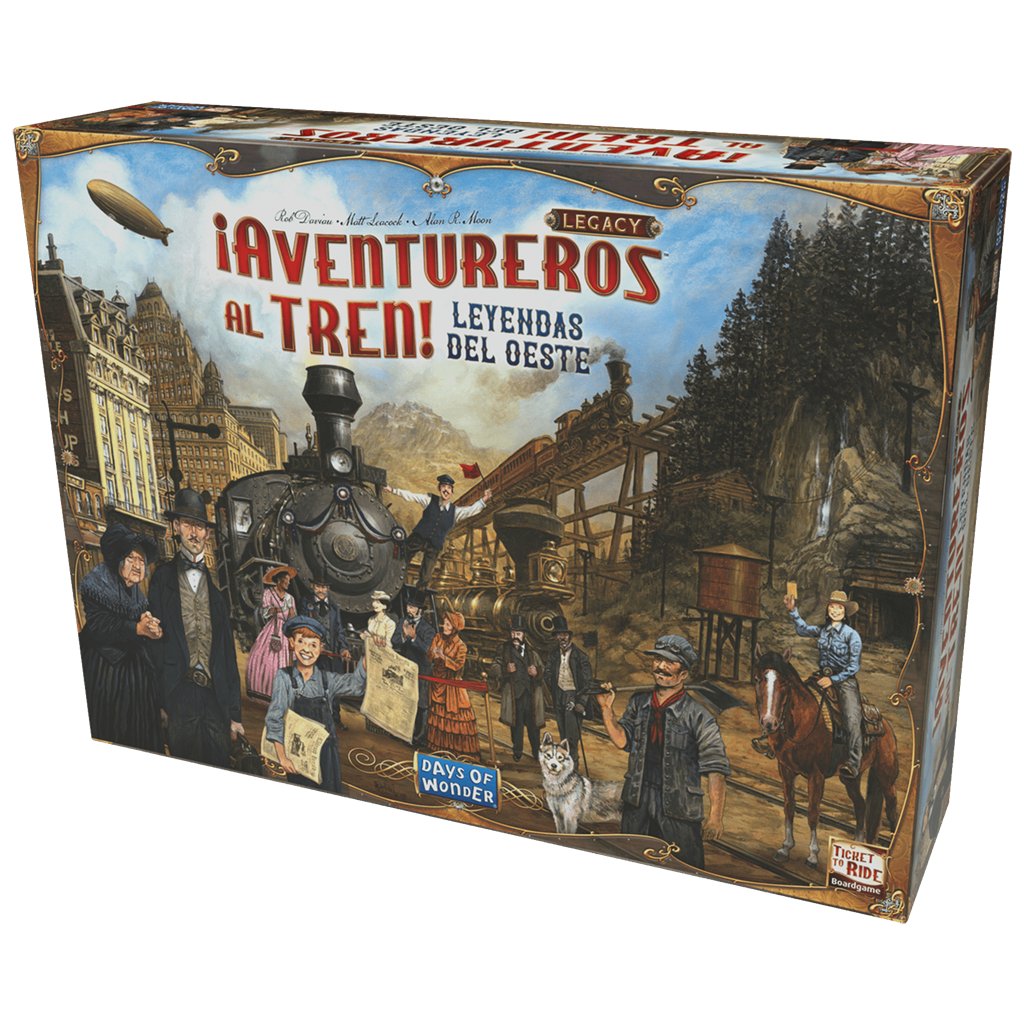 ¡Aventureros al Tren! Legacy Leyendas del Oeste - Juego de tablero - Frikibase.com