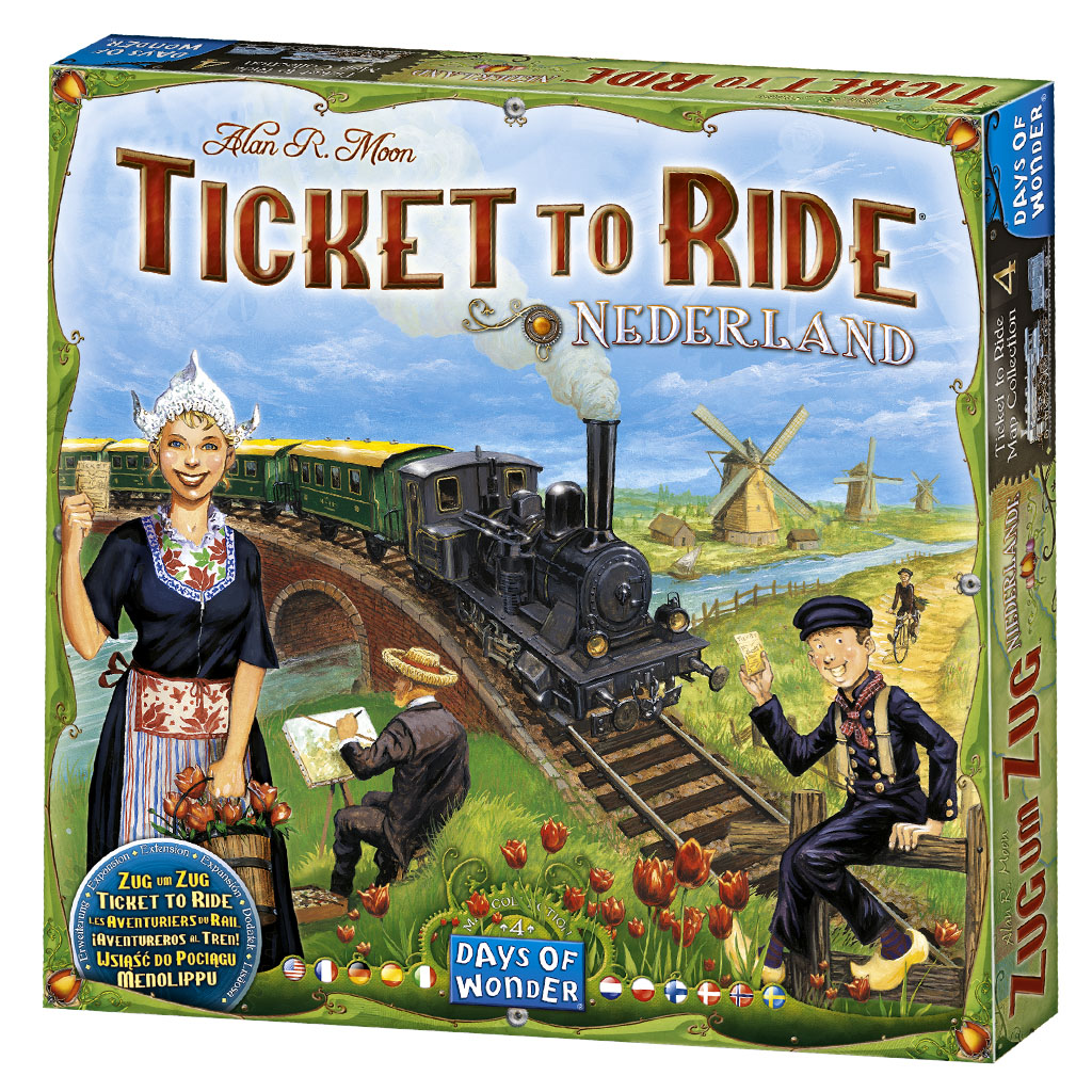 ¡Aventureros al Tren! Países Bajos - Juego de tablero - Frikibase.com
