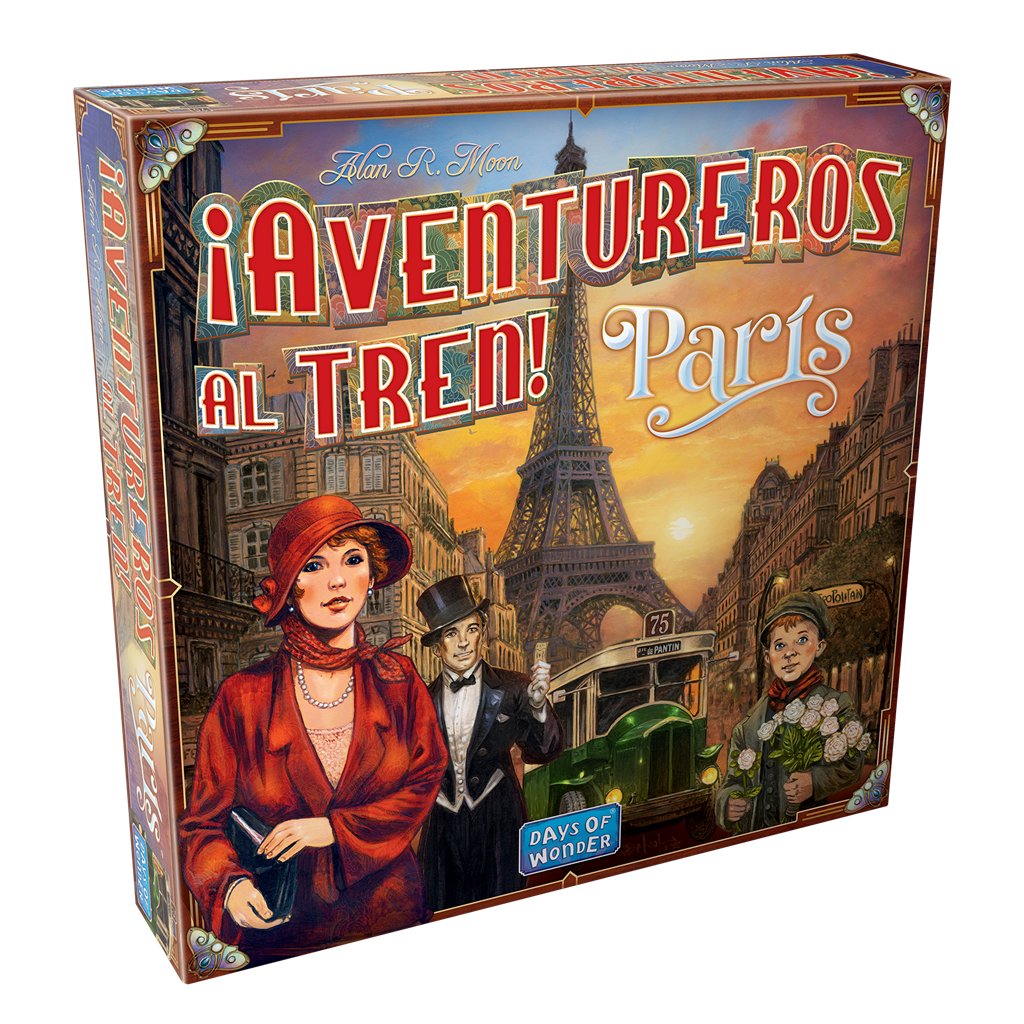 ¡Aventureros al Tren! Paris - Juego de tablero - Frikibase.com