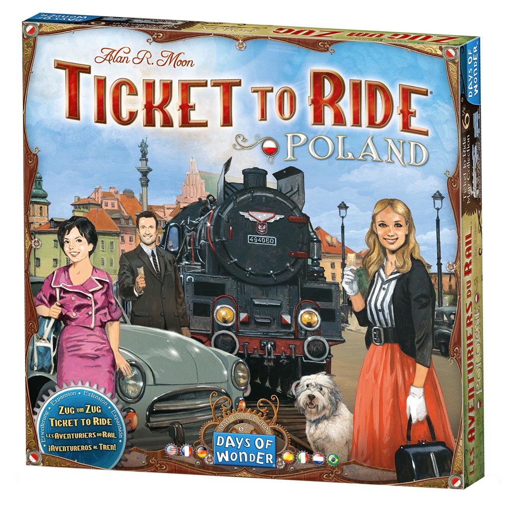 ¡Aventureros al Tren! Polonia - Juego de tablero - Frikibase.com