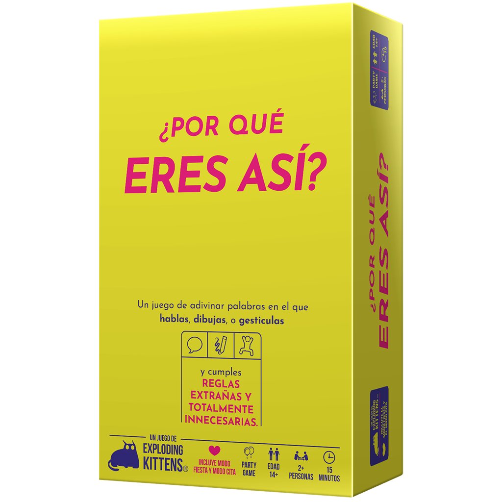¿Por qué eres así? - Juego de tablero - Frikibase.com
